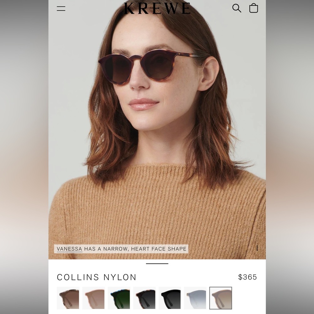 Krewe Collins Sunglasses mirrored